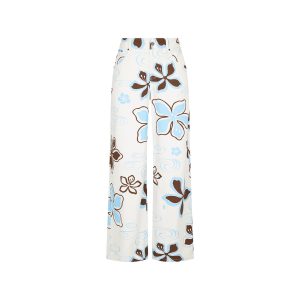 Straight Leg Printed Jean - Coco Lush