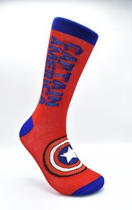 Socks Captain America Simple