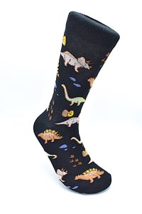 Socks Dino Black