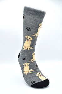 Socks Retriever Gray