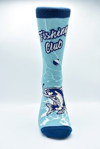Socks Flamingo Fishing Club