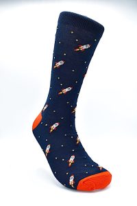 Socks Rocket Ship