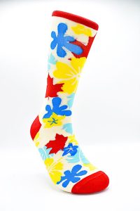 Socks Hawaiian Flowers