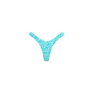 Retro Y Thong Bikini Bottom - Ocean Aura