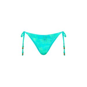 Full Coverage Tie Bikini Bottom - Summer Seas