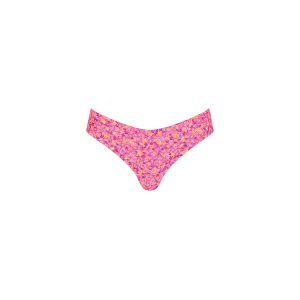 Lettuce Frill Thong Bikini Bottom - Gelato Bloom
