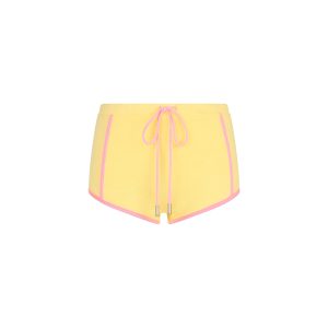 Micro Track Shorts - Custard Cloud