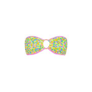 Decorative Strapless Bikini Top - Hula Honey
