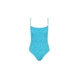 Shirred Low Back One Piece - Ocean Kisses