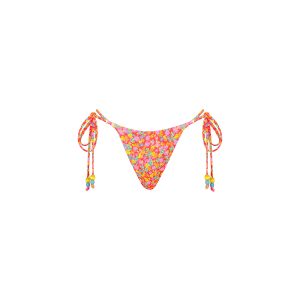 Thong Tie Side Bikini Bottom - Bubble Pop