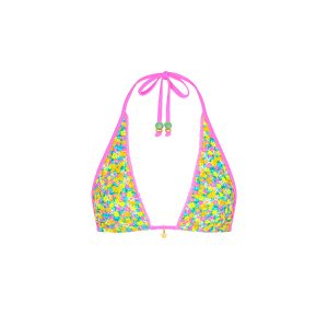 Decorative Bind Halter Bikini Top - Hula Honey