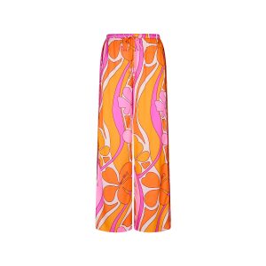 Drawstring Resort Pants - Sunrise Swirl