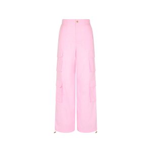 Relaxed Cargo Pants - Pocket Pink