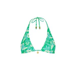 Classic Tie Halter Bikini Top - Barefoot Breeze