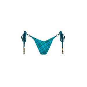 Trio Ring Cheeky Tie Bikini Bottom - Tropic Dip