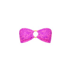 Strapless Bandeau Bikini Top - Bubble Berry